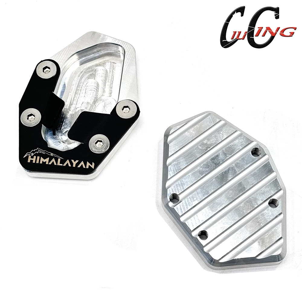 For Himlayan 450 HIMALAYAN 450 2024 2025 Motorcycle Accessories Enlarge Kickstand Extension Plate Pad Pedals