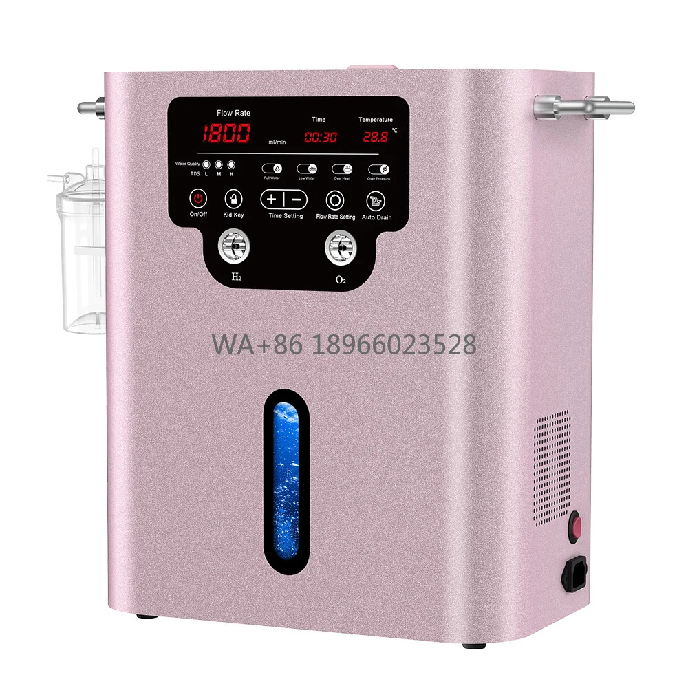 

H2 Inhalation Therapy Machine 1800ml business machines Japanese SPE PEM Technology Water Electrolysis Hydrogen