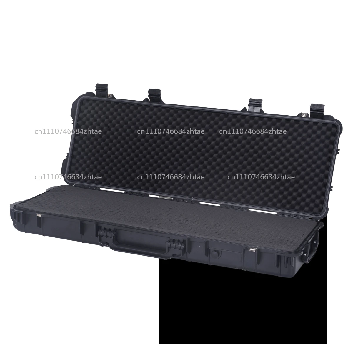 Long Tool Case gun Box Large Toolbox Impact Resistant Sealed Waterproof Case Equipment Camera Storage Case With Pre-cut Foam