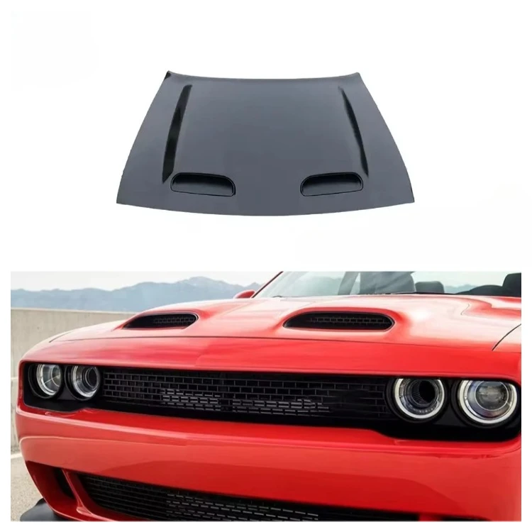 

2019 Hellcat Style Aluminum Hood Car Auto Accessories for Challenger 2015-2022