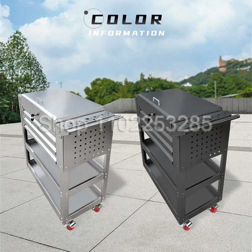 Tool Cabinets Garage Workshop Drawer Tool Box Cart Organizer Tools Cabinet Heavy Trolley Screwdriver Storage Rack Wrench Tooling