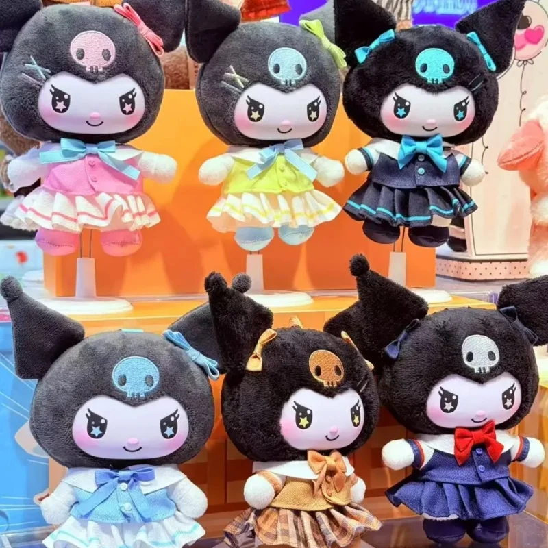 

Genuine Sanrio Kuromi School Life Series Vinyl Plush Blind Box Action Figure Mystery Box Cute Pendant Decor Surprise Gift Toy