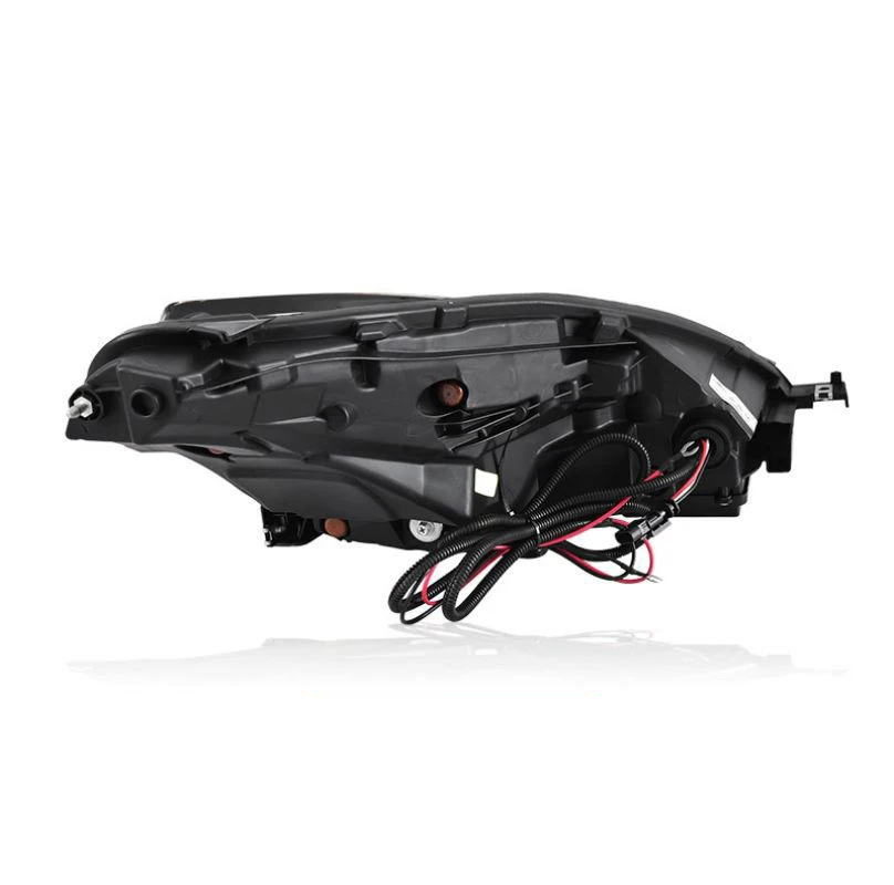 LED Headlamp Head Light Assembly Black Housing Clear Lens Upgrade Matrix Headlights for  Model 3 Model Y 2021 2022 2023
