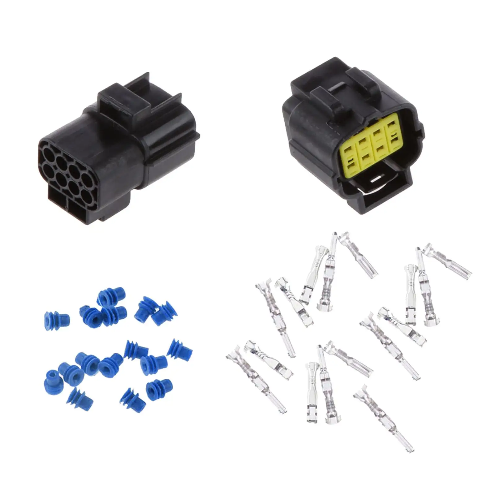 

8 Way Sealed Waterproof Wire Multi Connectors for Car Motorcycle Bike