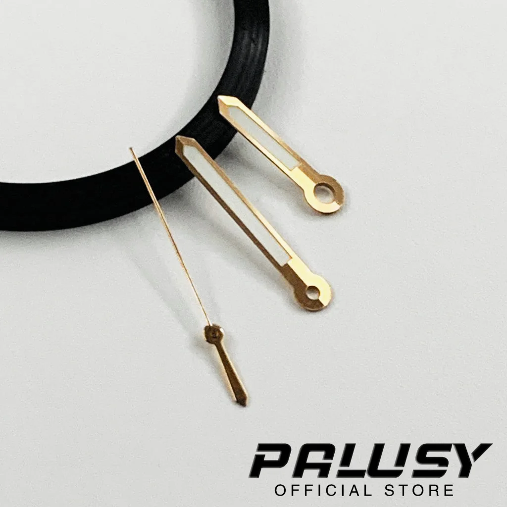 Rose Gold Watch Hands Green Luminous Hands For NH35/NH36/4R/7S Movement Watches Pointers