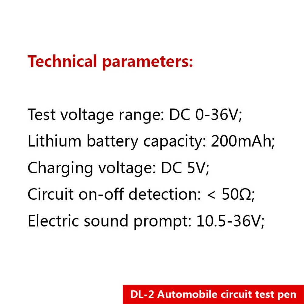 Upgrade New Auto Circuit Tester DC 0-36V Vehicle Pulse Sensor Signal LED Light Testing Pen Probe Car Power Voltmeter