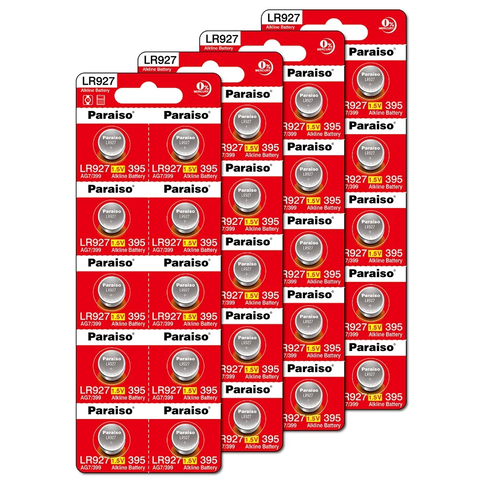 بطارية جديدة عالية السعة 1.55 فولت AG7 LR927 LR57 SR927W 399 GR927 395A بطاريات زر للعب بطارية عملة خلية عن بعد #4