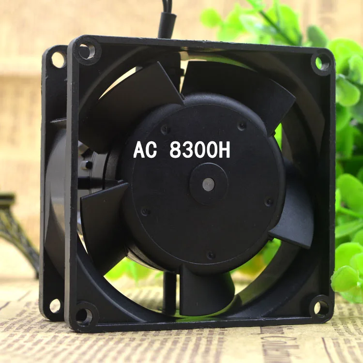 1Piece new Axial flow fan radiator AC230V 8W 5060HZ Silent Cooling Fan 80X80X32mm AC8300H Cooling Fan