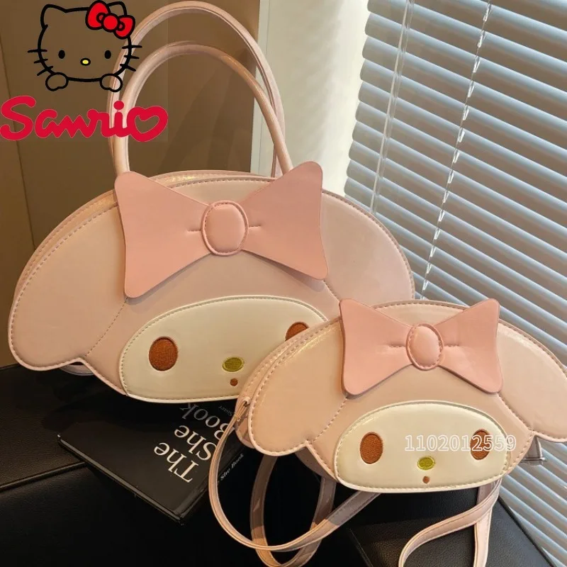 

Sanrio My Melody New Women's Shoulder Messenger Bag Cartoon Cute Girl Shoulder Messenger Bag 3D Fashion Casual Girl Bag
