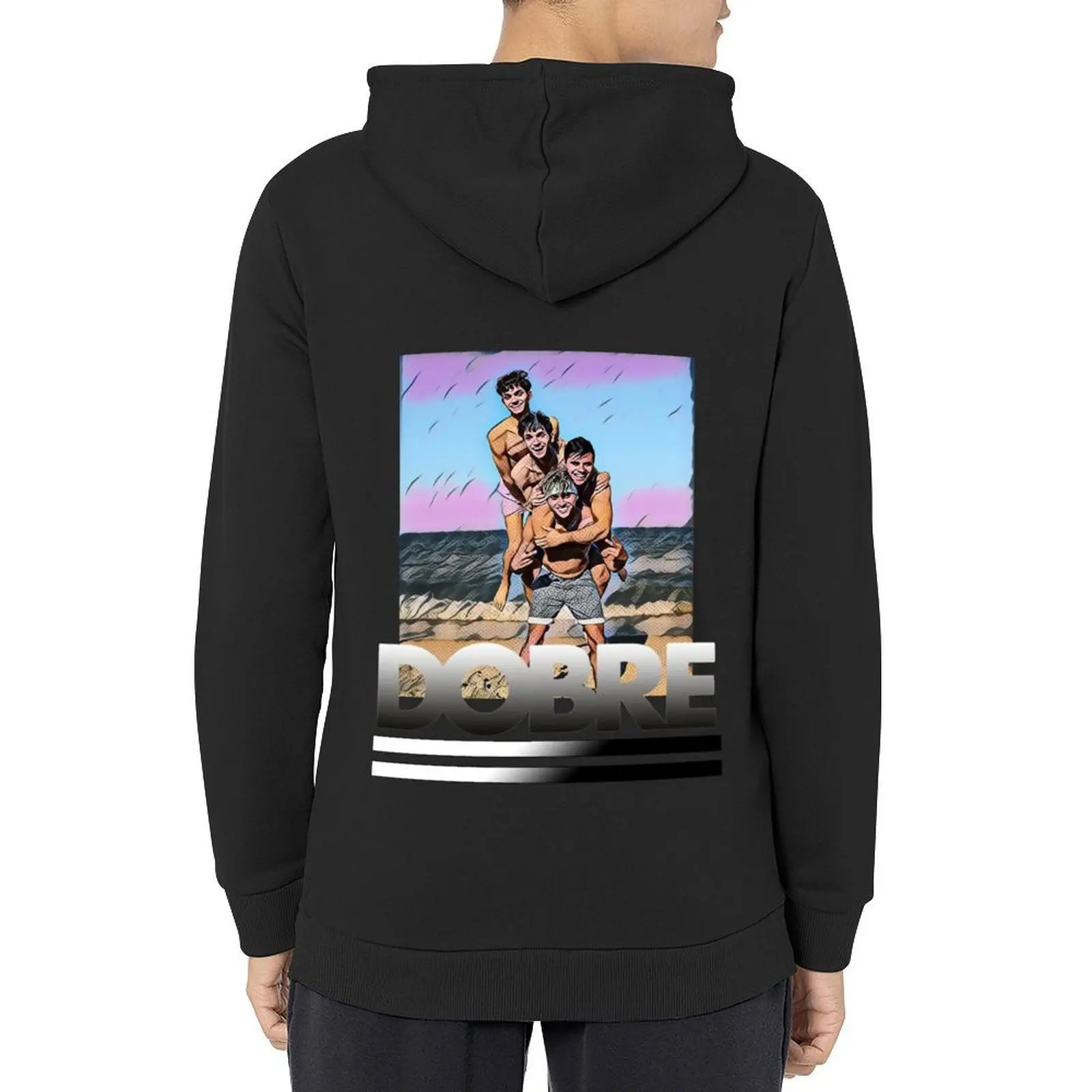 

Dobre Twins Dobre Brothers Hoodie men clothes hooded shirt clothes for men korean style clothes hoodie man