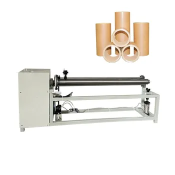 2026 Cheap Price Pneumatic Paper Tube Cutting Machine with Single/Multiple Blades Foot Control 1.5kW Power