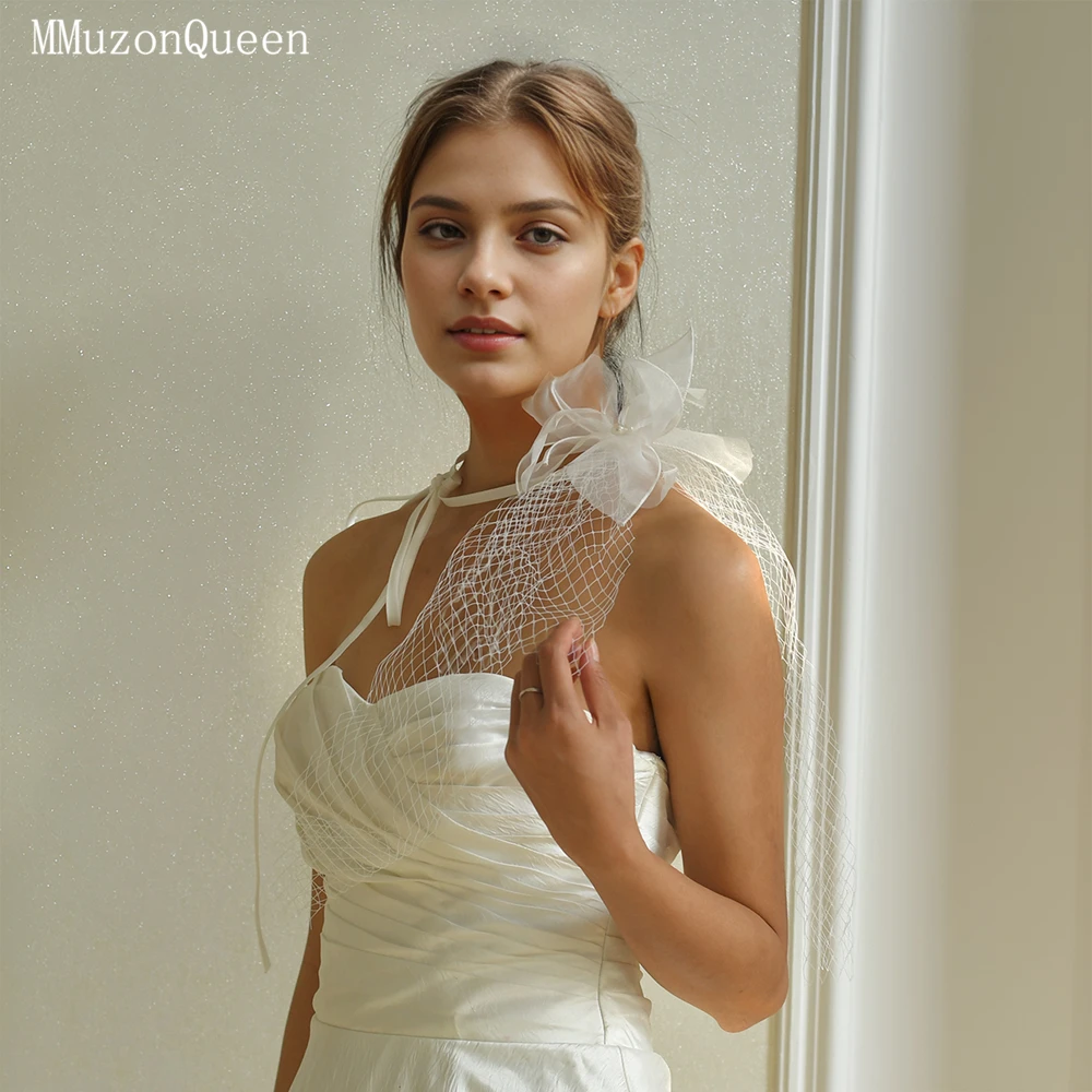 

Элегантное женское вечернее платье TOPQUEEN с декоративным узором на шее, сетчатым цветочным дизайном и завязками, для свадеб и праздников, MG58