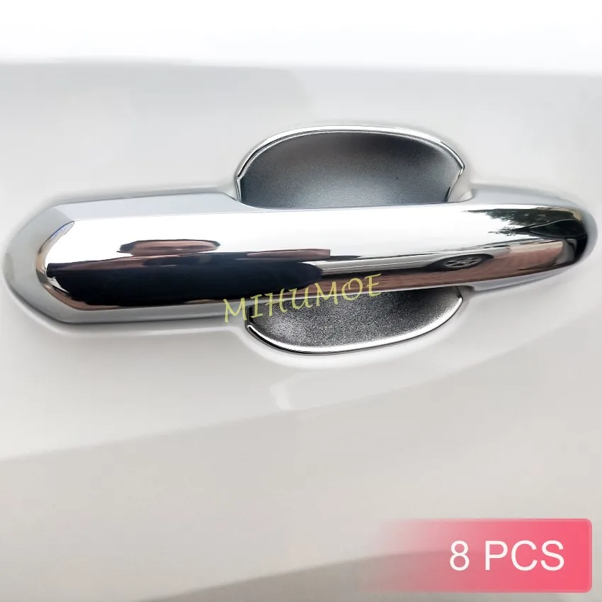 

Для Toyota Highlander Kluger 2021 2022 2023 2024 2025 хромированная внешняя дверная ручка, защитная накладка на чашку