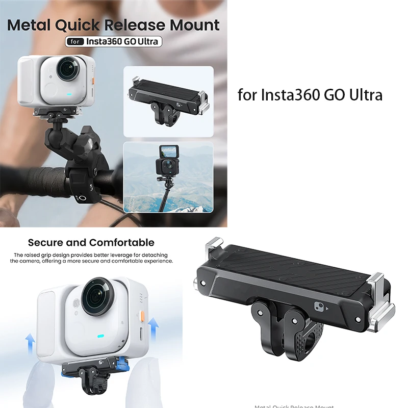 Odpowiednie do Insta360 GO Ultra metalowe szybkozłączki, metalowe magnetyczne szybkozłączki, akcesoria.