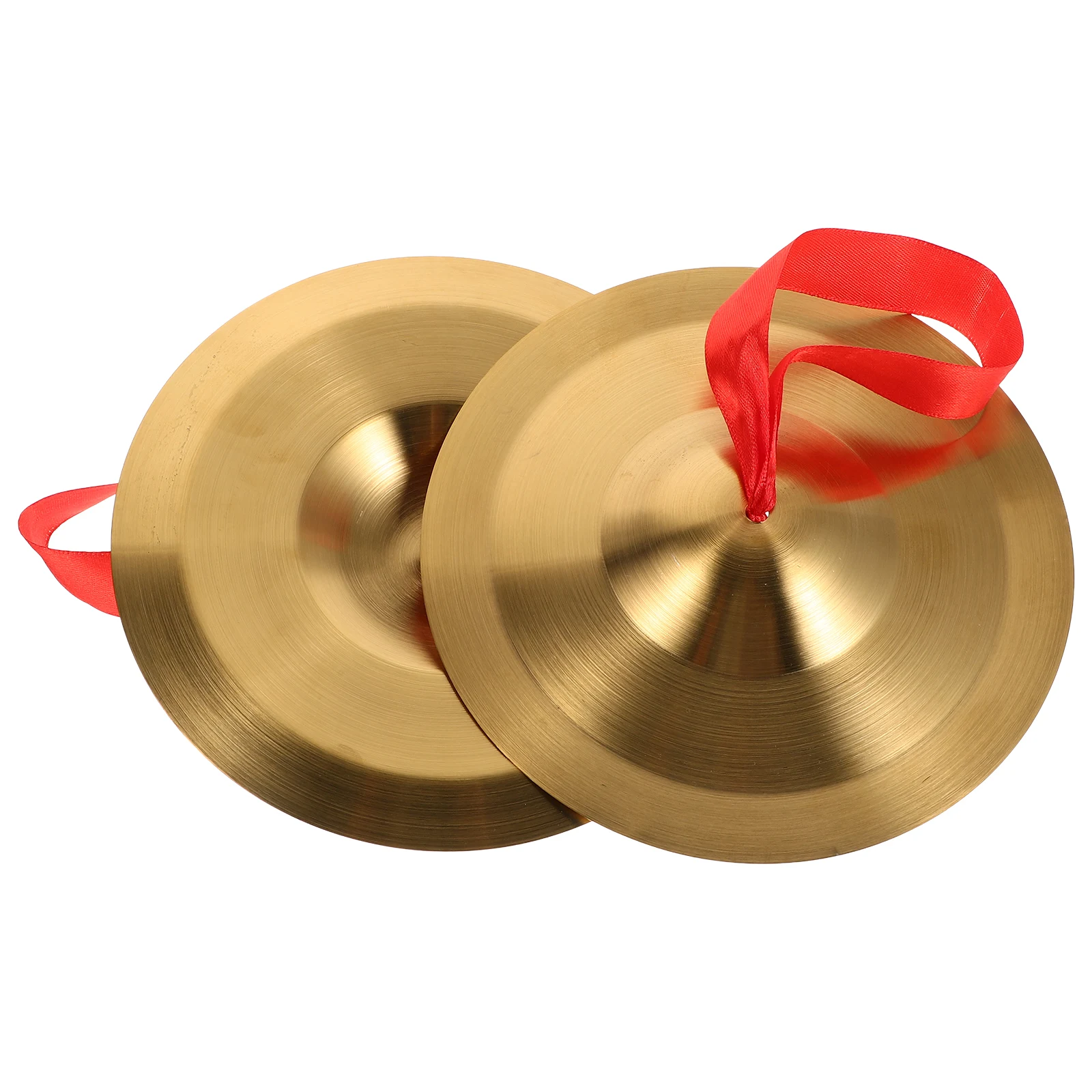 

Alloy Cymbals Durable Material Finger Straps Musical Instrument Kids Adults Performance Props Chinese Gong Percussion Education