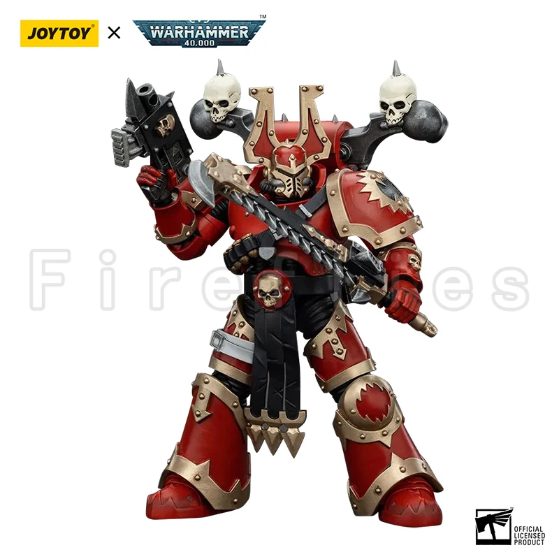 1/18 JOYTOY Action Figure 40K World Eaters Khorne Berzerker Anime Model Toy
