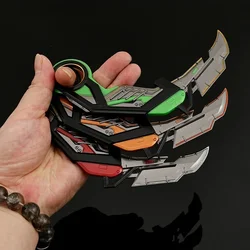 16cm Valorant Karambit RGX Claw Knives Toy Model All Metal Sword Safety Unedged Tactical Minitery Training Knives Toy Gifts