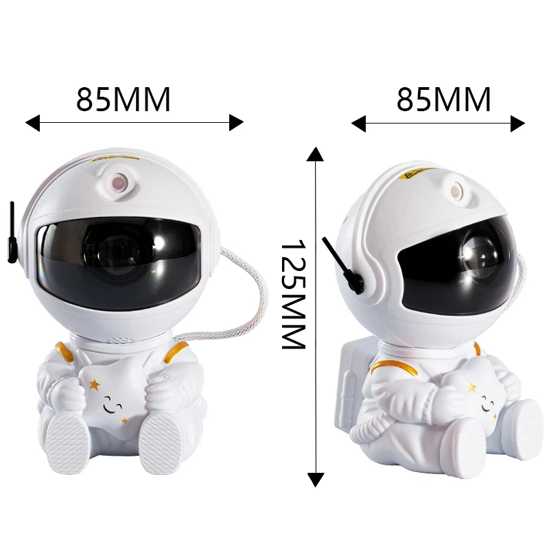360 Adjustable Design Astronaut Projection Lights Remote Control Novelty Astronaut Colorful LED Night Lamps