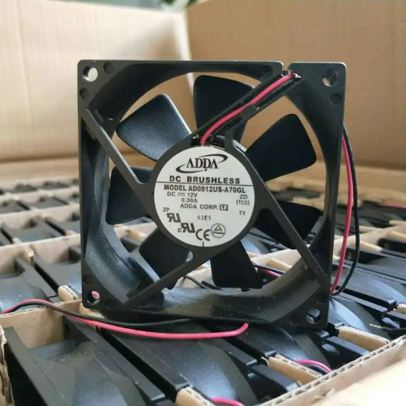 

НОВЫЙ ОРИГИНАЛЬНЫЙ AD0812US-A70GL 12 В 0,30 А 8025 80x80x25 мм Охлаждающий ВЕНТИЛЯТОР РАДИАТОР