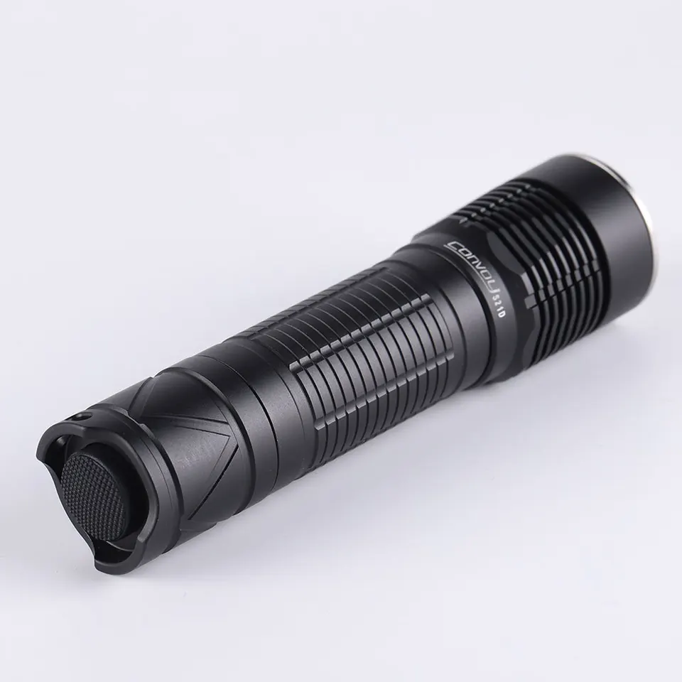 Convoy-クワッドレンズ付き懐中電灯s21d 21700,219b 519a xpl hd 12