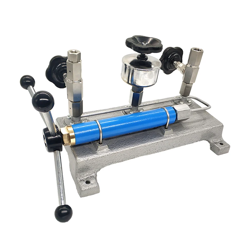 60MPa Precision Hydraulic Pressure Gauge Calibration Machine Digital Pressure Gauge Calibrator