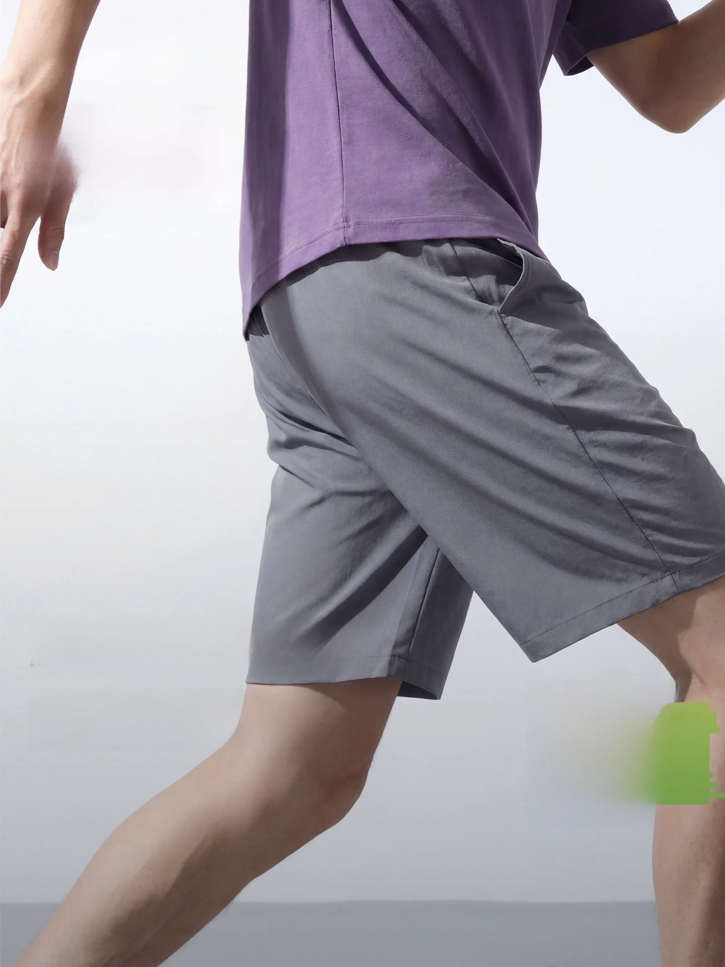 

Bal Men's Spor Loose Straight Leg Training orts Breathable Running Fitn Five-Quarter Length Summer Casual orts