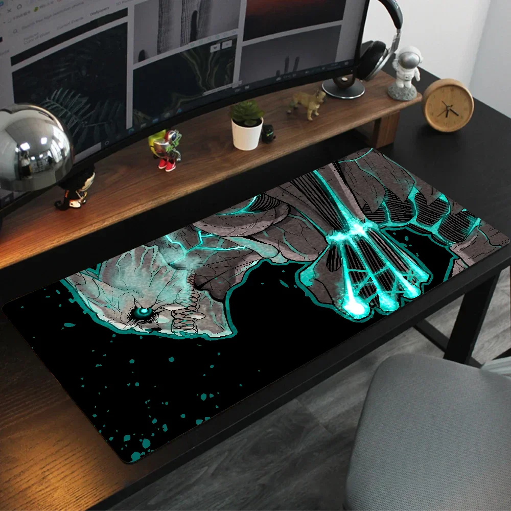 Anime LockEdge Grande Gaming Mouse Pad, Mousepad, Mat, Mesa, Mesa, Computador, Teclado, K-Kaiju, Não 8