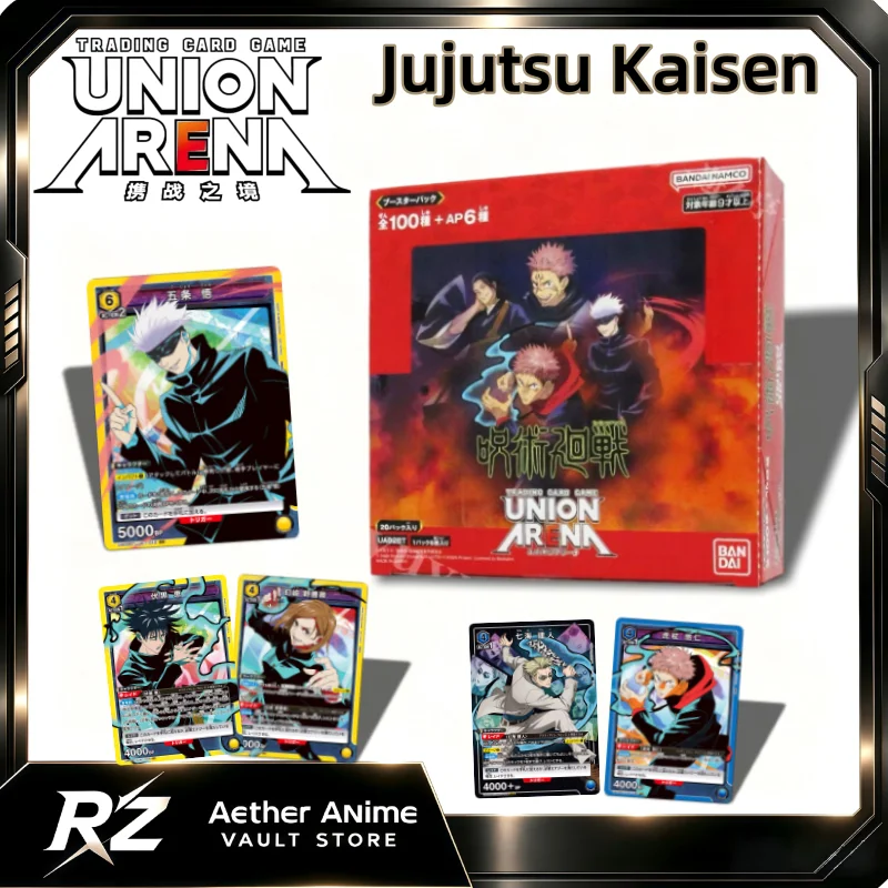 UNION ARENA Jujutsu Kaisen Collectible Cards Cartoon Gojo Satoru Card Anime Merchandise Sealed Full Box Japanese Version
