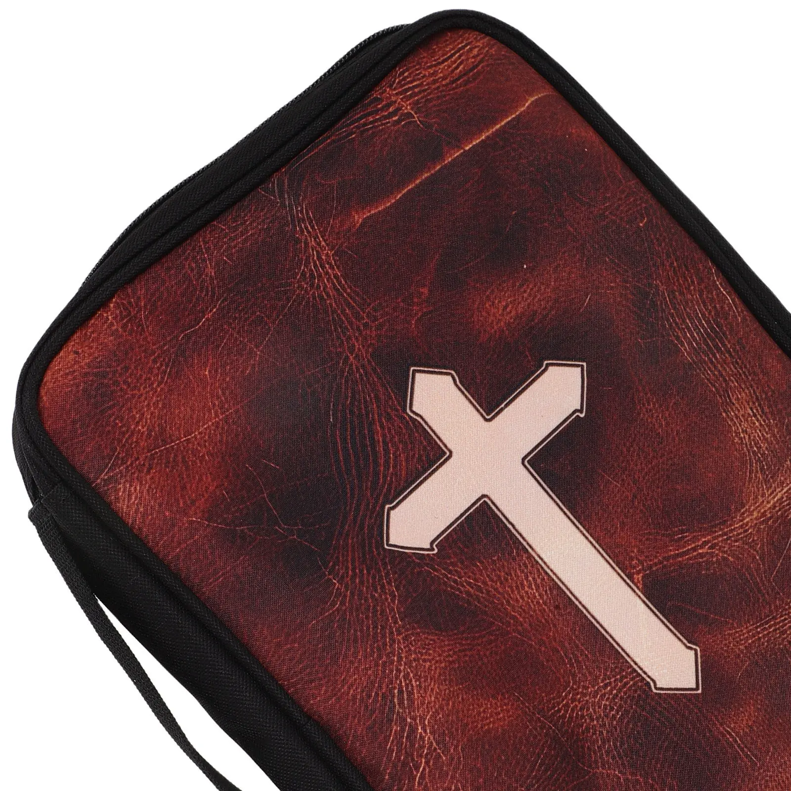 Church Collection Bag Light Brown Holy Communion Case Padded Baptism Kit Bag Portable Clergy Travel Case Chalice Holy Water