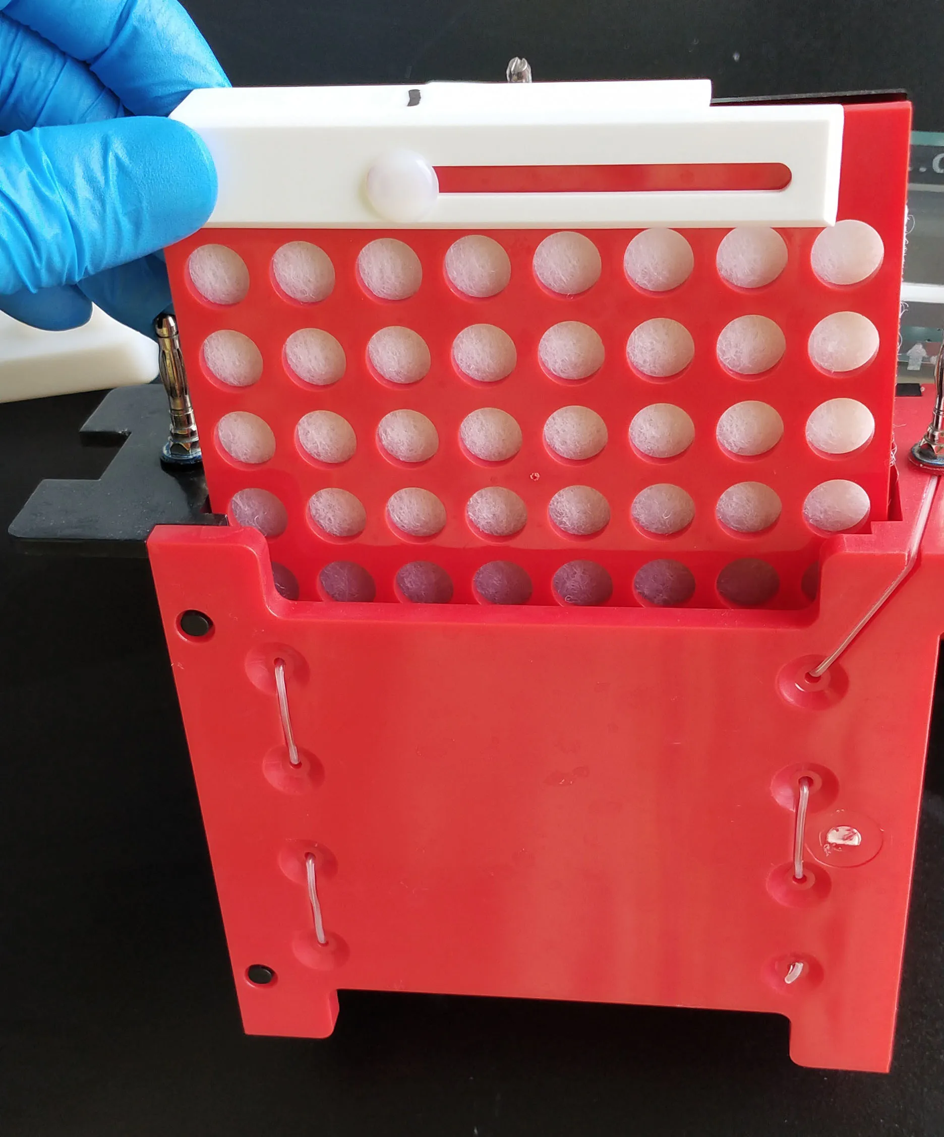 Elektroforese Apparaat Mini Verticale Gel Elektroforese Tank Lab Instrument Biologie Onderzoek Plastic Servicebio 95*87Mm