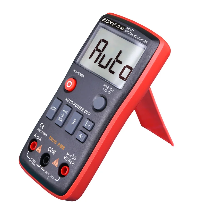 ZOYI ZT-A6 Professional Voltmeter AC DC Voltage Current Resistance Tester Temperature NCV Meter ZT-X Digital Multimeter