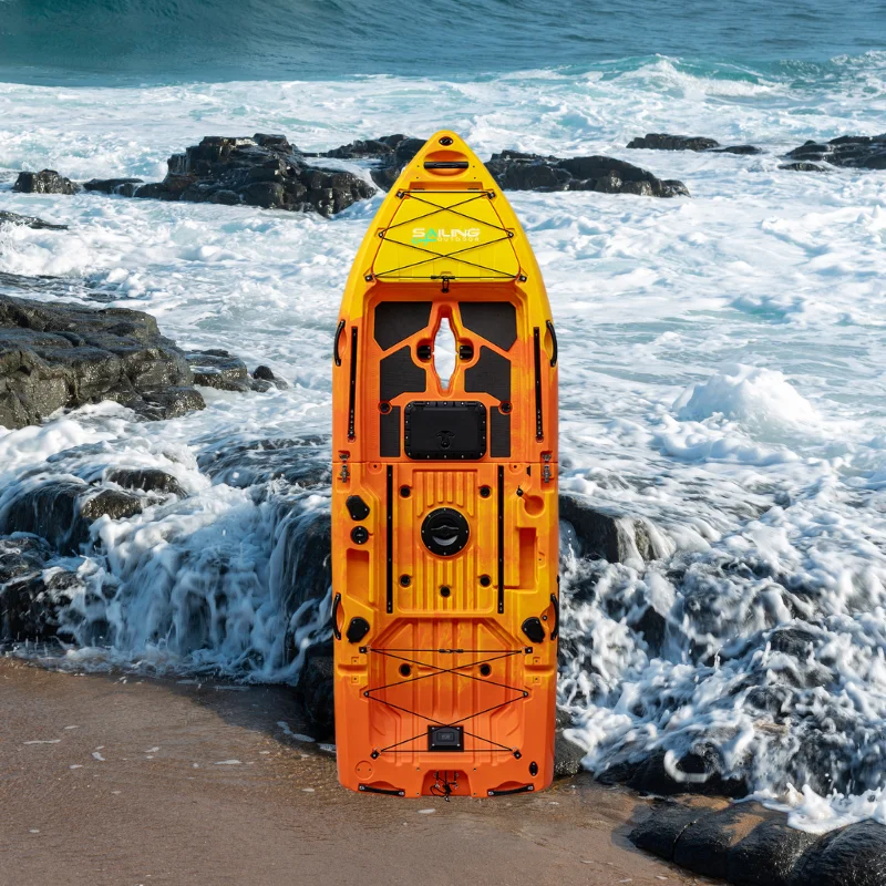 

Сверхстабильный двухкомпонентный модульный каяк для взрослых, удобный для переноски, складной дизайн, педальный привод, плоская лодка, рыбалка, серфинг, активный отдых на свежем воздухе