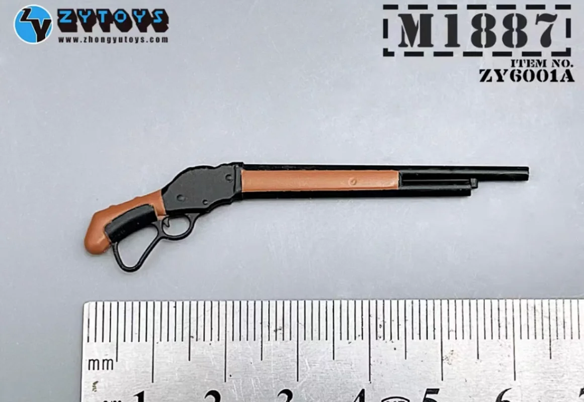 ZYTOYS 1/12 Scale Sodier Weapon M1887 Gun Model for 6'' Figma Doll