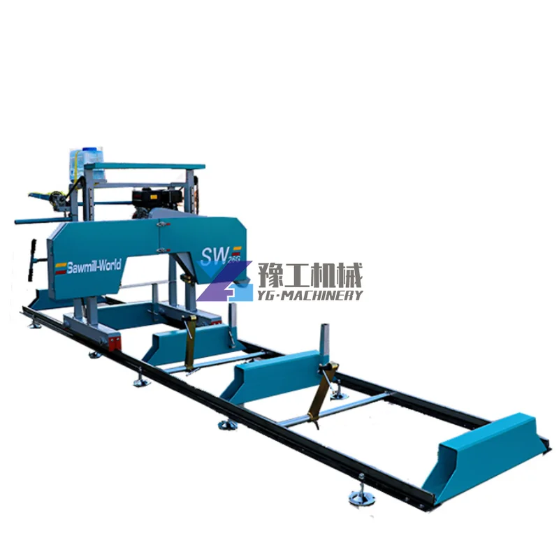 Fast Delivery Factory Design Diesel Portable Sawmill Fixed Sawmill with CE Certification