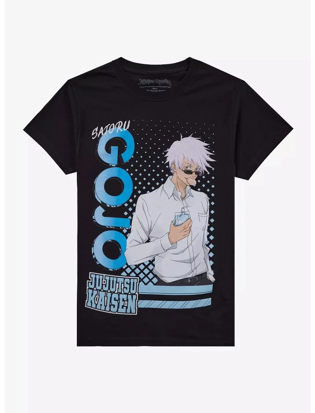 

Jujutsu Kaisen Gojo Ice Cream T-Shirt Summer Men's and Women's Cotton Casual Fashion Loose Oversized T-shirt Short Sleeve