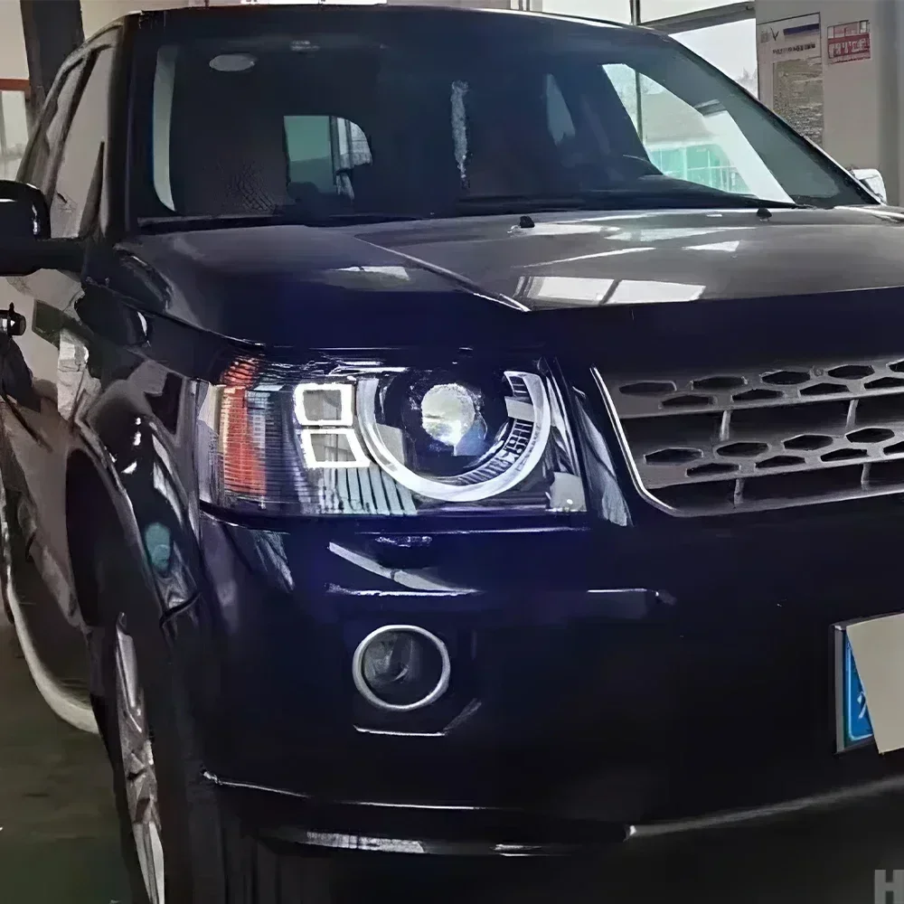 Upgraded Car Front Lamps For Land Rover Freelander 2 2007-2012 LED Auto Headlights Assembly Bifocal Projector Lens Accessories