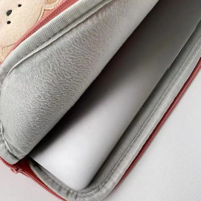 Ins Custodia per laptop carina Custodia per trasporto 11 12 13 14 15 15.6 16 pollici Cover per cartoni animati MacBook Air Accessori per iPad Borsa per computer da donna