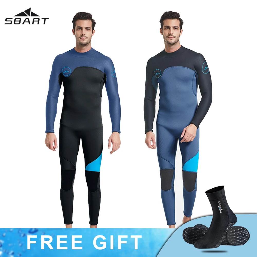 

3mm Neopreno Men Wetsuit Long Sleeve One-Piece Swimsuits Keep Warm Snorkeling Kayaking Kitesurf Surfing Diving Suit Floatsuit