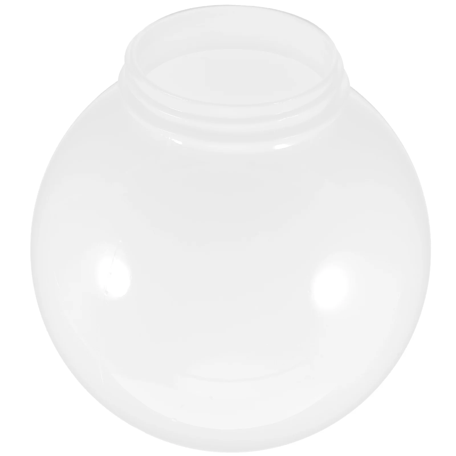 Light Bulb Lamp Shade Replacement Acrylic Light Bulb Shade Spherical Lamp Post Light Bulb 10Cm Base Round