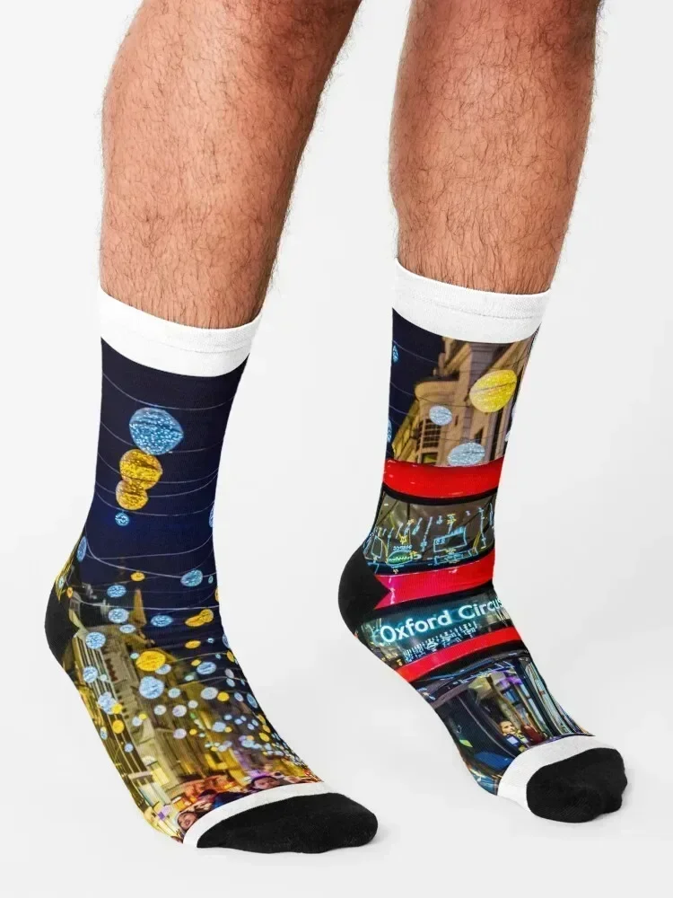 London Bus Socks sport soccer anti-slip Stockings funny gift Men Socks Women's