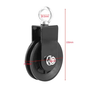 Fitness load lifting pulley, training rolling, stainless steel, silent force coach, heavy bearing, gym training equipment at home 8 Main sales pulley Bodybuilding - №1
