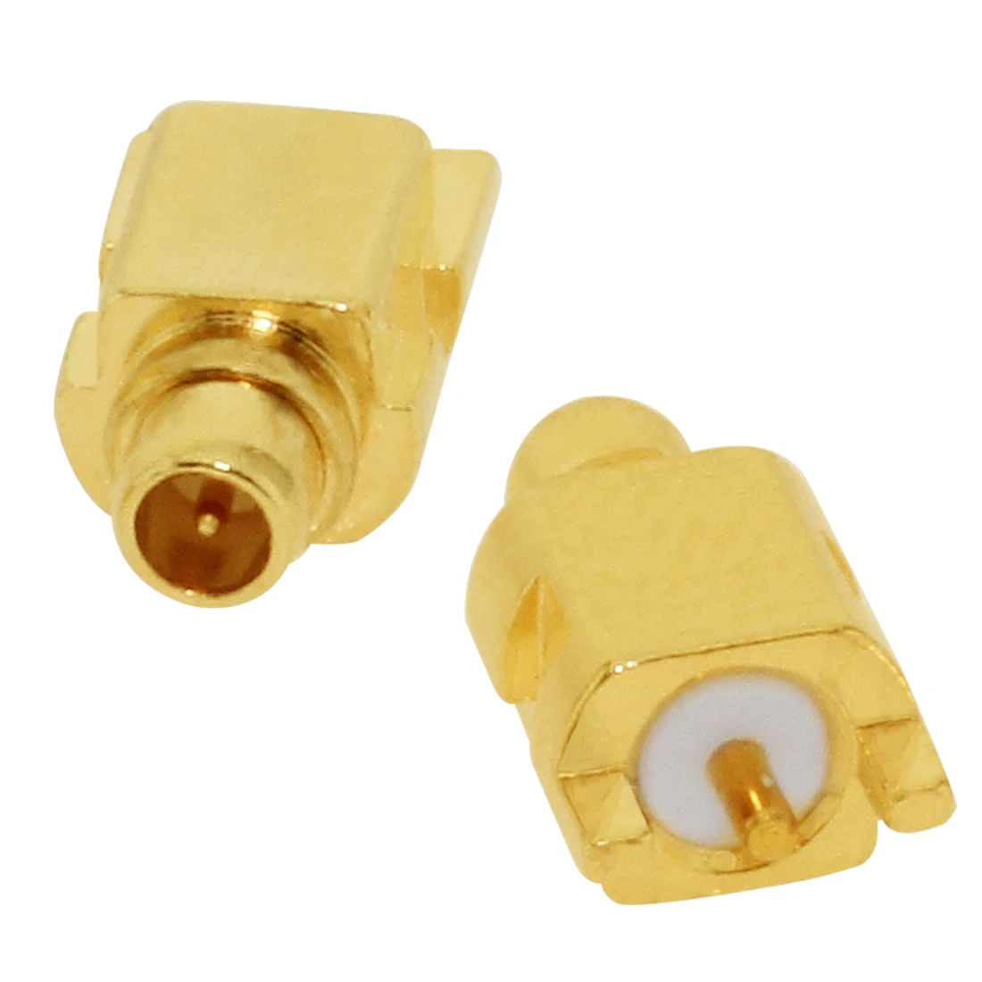 1PC MCX MMCX Male Female PCB Mount Straight RF Coax Connector Right Angle 90-Degree Goldplated Welding Terminal New