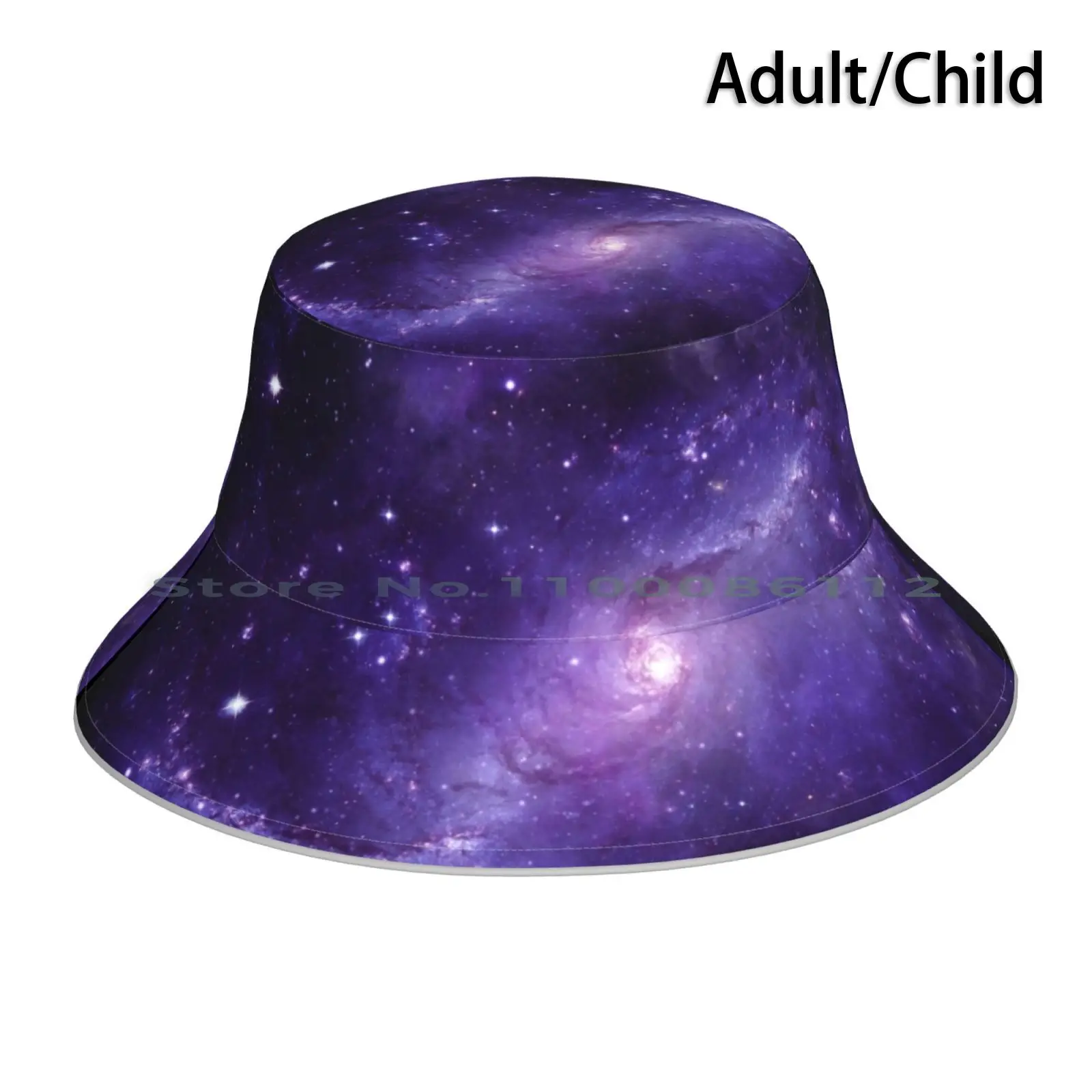 Space Bucket Hat Sun Cap Beautiful Nature Star Milky Way Space Masks Nebula Galaxy Sun Moon Physics Scientist Cosmos Spaceship