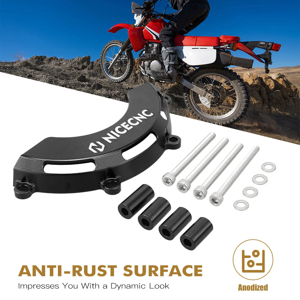 NICECNC For Honda XR650L XR 650L 1993-2025 2024 2023 2022 2021 2020 Motorcycle Engine Alternator Cover Guard Protector Aluminum