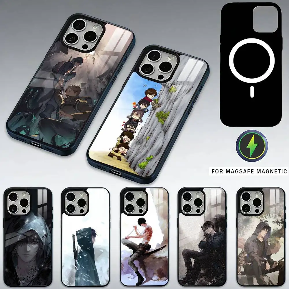 

DMBJ Anime Zhang qiling Phone Case For iPhone17,16,15,14,13,12,11 Plus,Pro Max Magnetic For Magsafe Wireless Charging