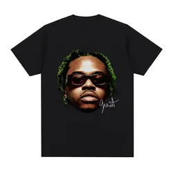 Rapper Gunna Graphic Print T Shirt Men Women Fashion Hip Hop Street Style T-shirt Summer Casual Short Sleeve Oversized T-shirts
