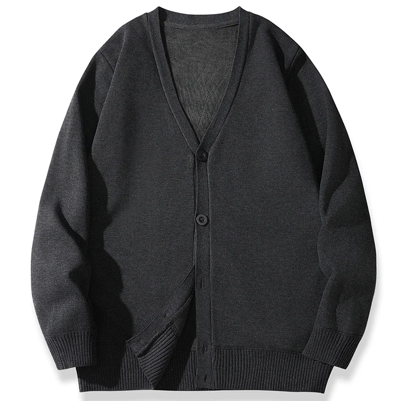 2026 New Men’s Casual Long Sleeved Velvet Sweater Cardigan Knitted Jacket Top Autumn and Winter Fashionable Versatile Jacket 4 2026 New Men's Casual Long Sleeved Velvet Sweater Cardigan Knitted Jacket Top Autumn and Winter Fashionable Versatile Jacket 4