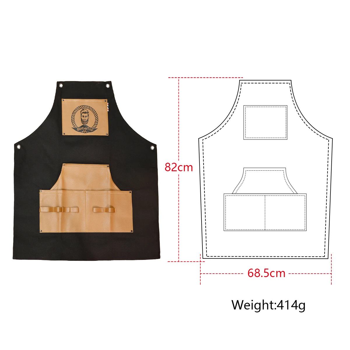 New Haircut Cloth Cutting Hair Waterproof Pattern Gown Salon Barber Hairdressing Antistatic Apron Hairdresser Capes Styling Tool