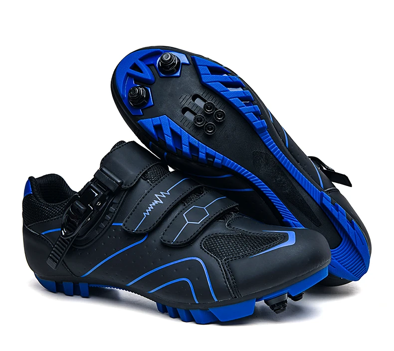 SPD-Rennradschuhe mit Stoßdämpfung und Langlebigkeit, geeignet für Rennen auf Langstreckenstraßen, MTB-Mountainbike-Offroad-Fahren – Detail 34