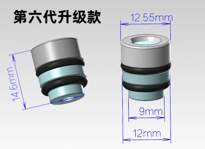 

Сердечник вакуумной присоски с ЧПУ, встроенная пористая присоска в сборе, всасывающая насадка одноходового клапана 10 мм